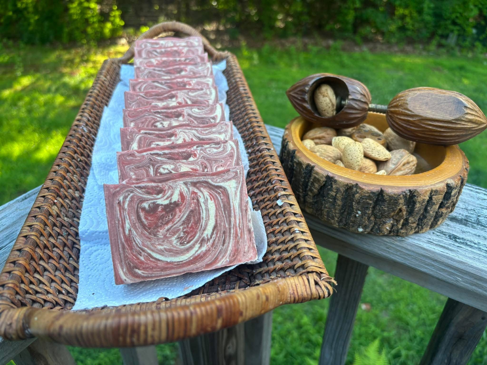 Cherry Nut Goat Milk Soap Bar