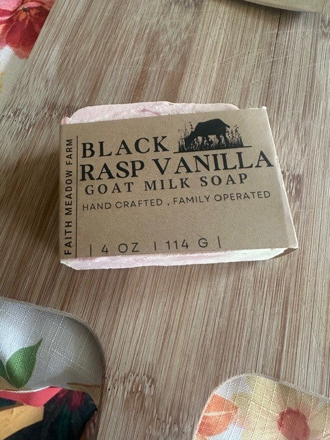 Black Raspberry Vanilla Bar Soap