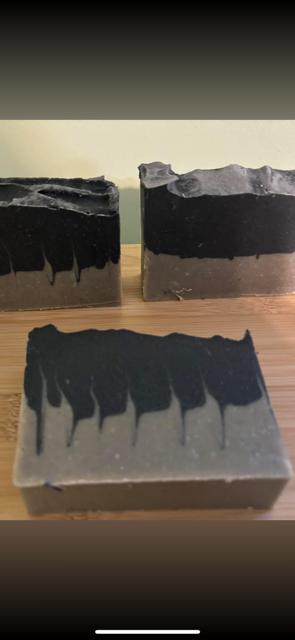 Charcoal Mud Goat Milk Soap Bar